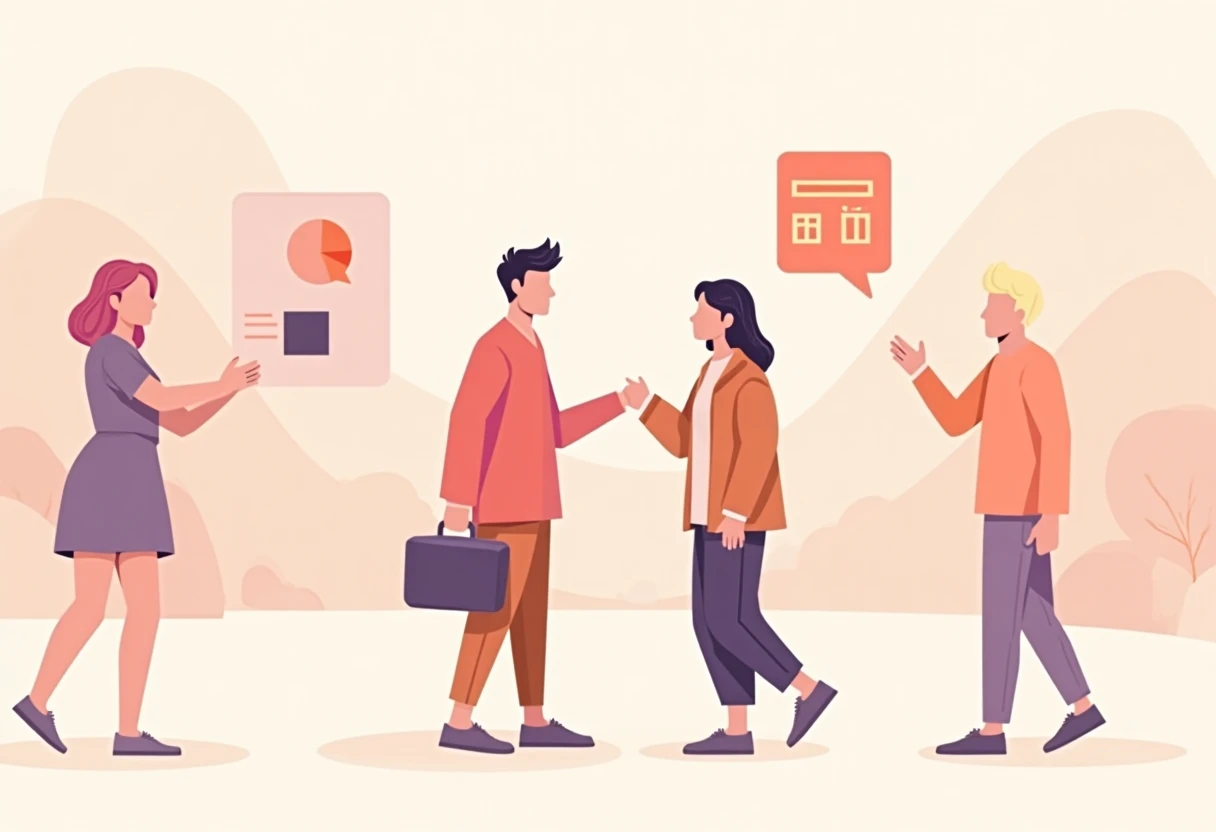 فريق طبي يتناقش في مستشفى